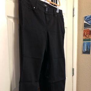 Torrid black wash jegging